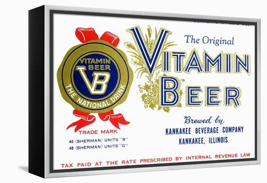 Vitamin Beer-null-Framed Stretched Canvas