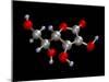 Vitamin C Molecule-Dr. Mark J.-Mounted Photographic Print