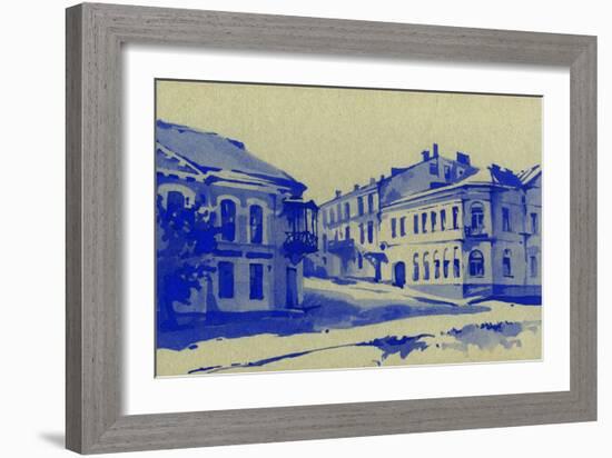 Vitebsk-by E2-Framed Art Print