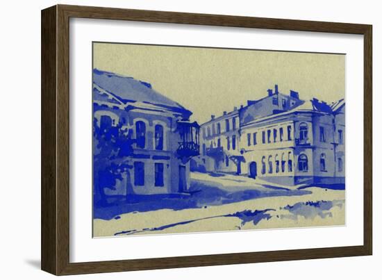 Vitebsk-by E2-Framed Art Print