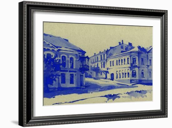 Vitebsk-by E2-Framed Art Print