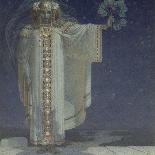 La Prophétesse Libuse, reine de Bohême de 700 à 738 environ-Vitezlav Karel Masek-Framed Premier Image Canvas