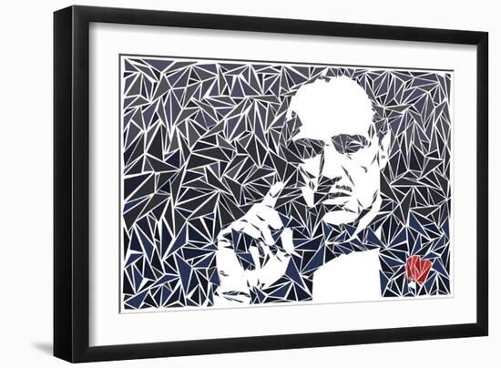 Vito Corleone-Cristian Mielu-Framed Premium Giclee Print