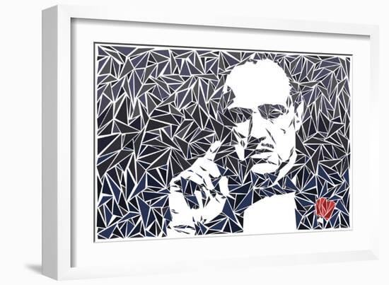 Vito Corleone-Cristian Mielu-Framed Premium Giclee Print