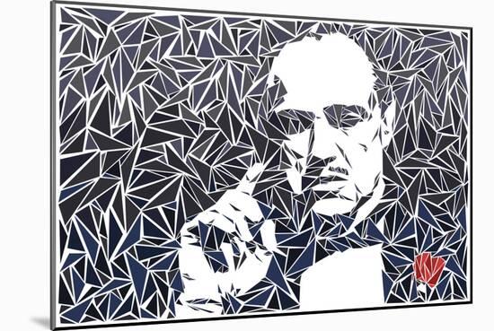 Vito Corleone-Cristian Mielu-Mounted Art Print