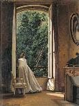 The Window Overlooking Apple Garden-Vito D'ancona-Mounted Giclee Print