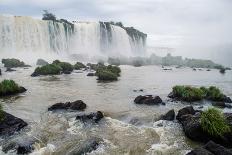 Beautiful Twin Waterfalls in the Atlantic Rainforest near Cataratas Do Iguacu (Iguazu Falls), Foz D-Vitor Marigo-Photographic Print