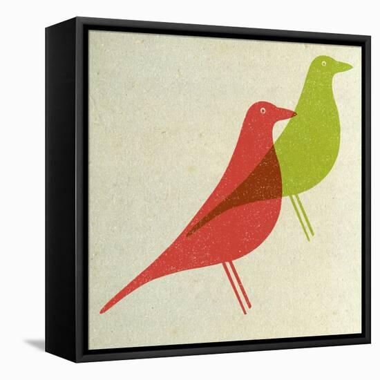 Vitra Eames House Birds I-Anita Nilsson-Framed Stretched Canvas