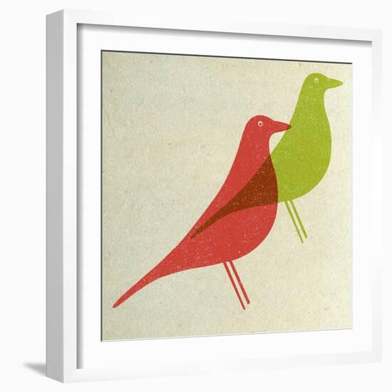 Vitra Eames House Birds I-Anita Nilsson-Framed Art Print