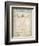 Vitruvian Man, c.1492-Leonardo da Vinci-Framed Premium Giclee Print
