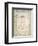 Vitruvian Man, c.1492-Leonardo da Vinci-Framed Premium Giclee Print