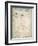 Vitruvian Man, c.1492-Leonardo da Vinci-Framed Giclee Print