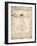 Vitruvian Man-Leonardo da Vinci-Framed Art Print