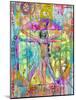 Vitruvian Man-Dean Russo- Exclusive-Mounted Giclee Print