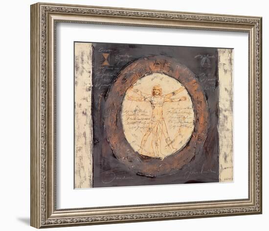 Vitruvian Theme-Joadoor-Framed Art Print