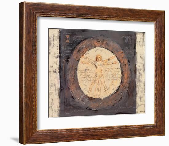 Vitruvian Theme-Joadoor-Framed Art Print