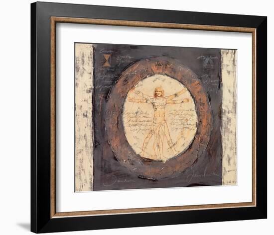 Vitruvian Theme-Joadoor-Framed Art Print