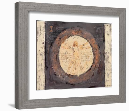 Vitruvian Theme-Joadoor-Framed Art Print