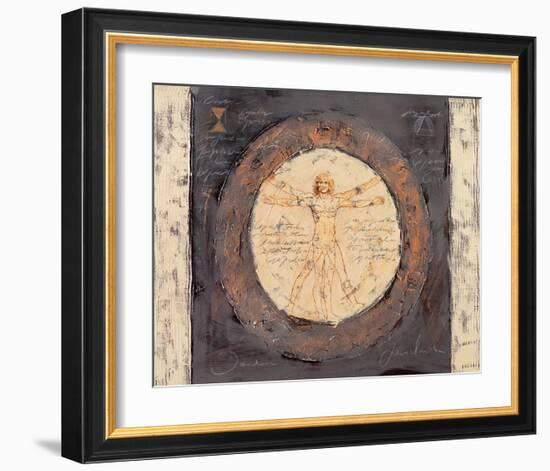 Vitruvian Theme-Joadoor-Framed Art Print