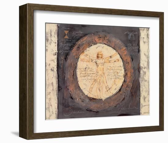 Vitruvian Theme-Joadoor-Framed Art Print