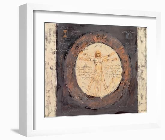 Vitruvian Theme-Joadoor-Framed Art Print