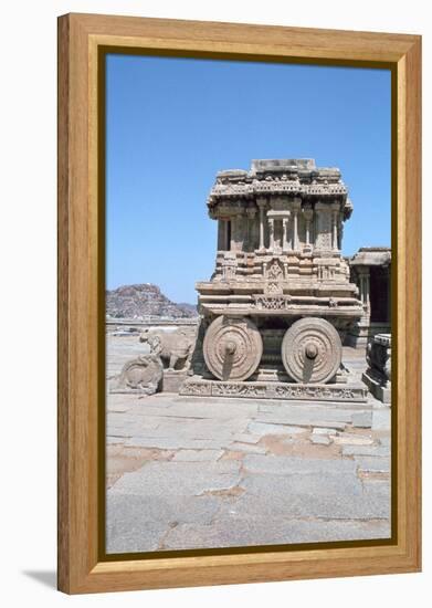 Vitthala Temple, Hampi, Karnataka, India-Vivienne Sharp-Framed Premier Image Canvas