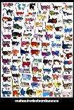 100 Cats and a Mouse-Vittorio-Mounted Art Print