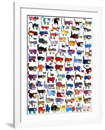 100 Cats and a Mouse Art Print - Vittorio | Art.com