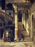 Staircase in the Old Market-Vittorio Avanzi-Framed Giclee Print