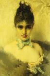 An Elegant Beauty, 1887-Vittorio Corcos-Giclee Print