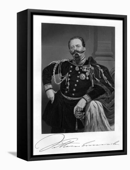 Vittorio Emanuele II-Alonzo Chappel-Framed Stretched Canvas