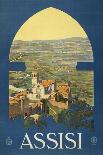 Assisi, c.1920-Vittorio Grassi-Framed Stretched Canvas