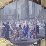 Marriage at Cana-Vittorio Maria Bigari-Framed Giclee Print