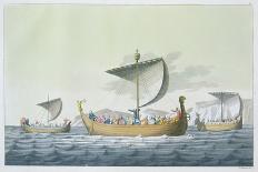 Fleet of William the Conqueror-Vittorio Raineri-Framed Giclee Print