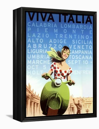 Viva Italia-Vintage Apple Collection-Framed Premier Image Canvas