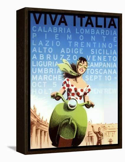 Viva Italia-Vintage Apple Collection-Framed Premier Image Canvas
