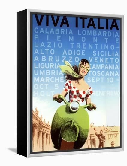 Viva Italia-Vintage Apple Collection-Framed Premier Image Canvas