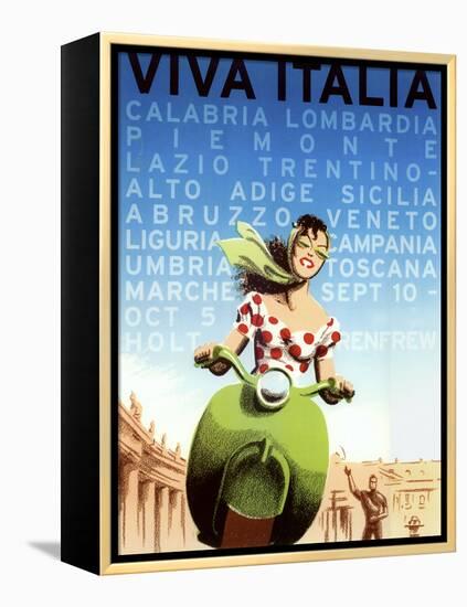 Viva Italia-Vintage Apple Collection-Framed Premier Image Canvas