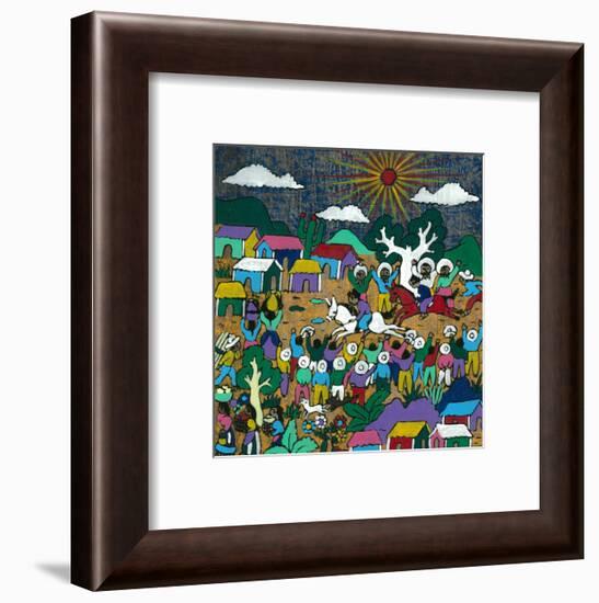 Viva La Fiesta I-null-Framed Art Print