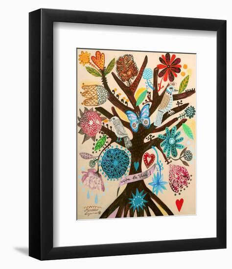 Viva la Vida-Mercedes Lagunas-Framed Art Print