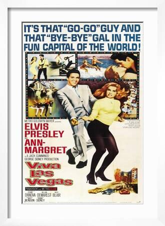 Viva Las Vegas - Vintage Movie Poster | Canvas Wall Art Print | Great Big Canvas | 16x16