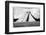 ¡Viva Mexico! B&W Collection - Chichen Itza Pyramid V-Philippe Hugonnard-Framed Photographic Print