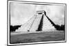 ¡Viva Mexico! B&W Collection - Chichen Itza Pyramid V-Philippe Hugonnard-Mounted Photographic Print