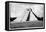 ¡Viva Mexico! B&W Collection - Chichen Itza Pyramid V-Philippe Hugonnard-Framed Premier Image Canvas