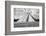 ¡Viva Mexico! B&W Collection - Chichen Itza Pyramid VII-Philippe Hugonnard-Framed Photographic Print