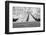 ¡Viva Mexico! B&W Collection - Chichen Itza Pyramid VII-Philippe Hugonnard-Framed Photographic Print