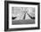 ¡Viva Mexico! B&W Collection - Chichen Itza Pyramid VII-Philippe Hugonnard-Framed Photographic Print