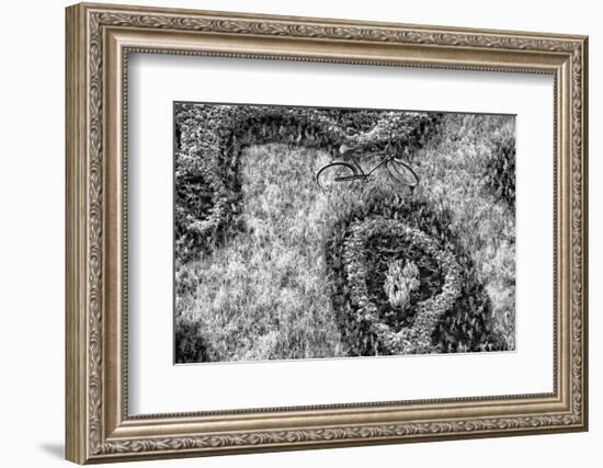 ¡Viva Mexico! B&W Collection - Earth from above II-Philippe Hugonnard-Framed Photographic Print