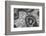 ¡Viva Mexico! B&W Collection - Earth from above II-Philippe Hugonnard-Framed Photographic Print