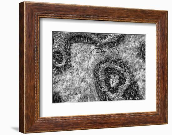 ¡Viva Mexico! B&W Collection - Earth from above II-Philippe Hugonnard-Framed Photographic Print